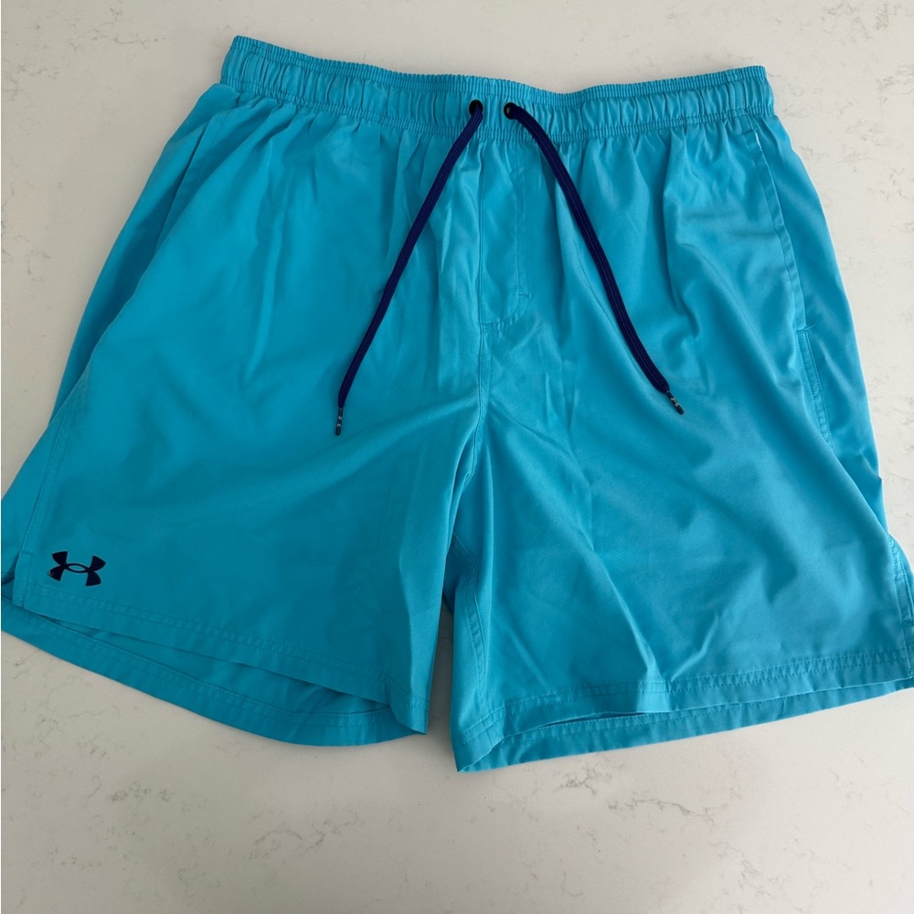 Under Armour Turquoise Training Shorts